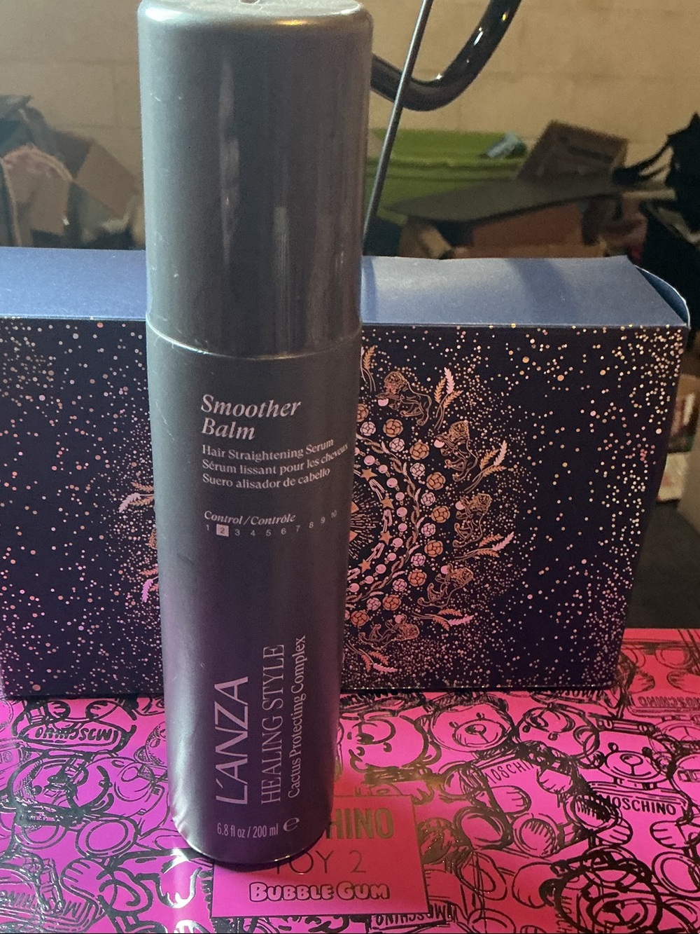 L'ANZA Healing Style Smoother Balm - Purple Bottle